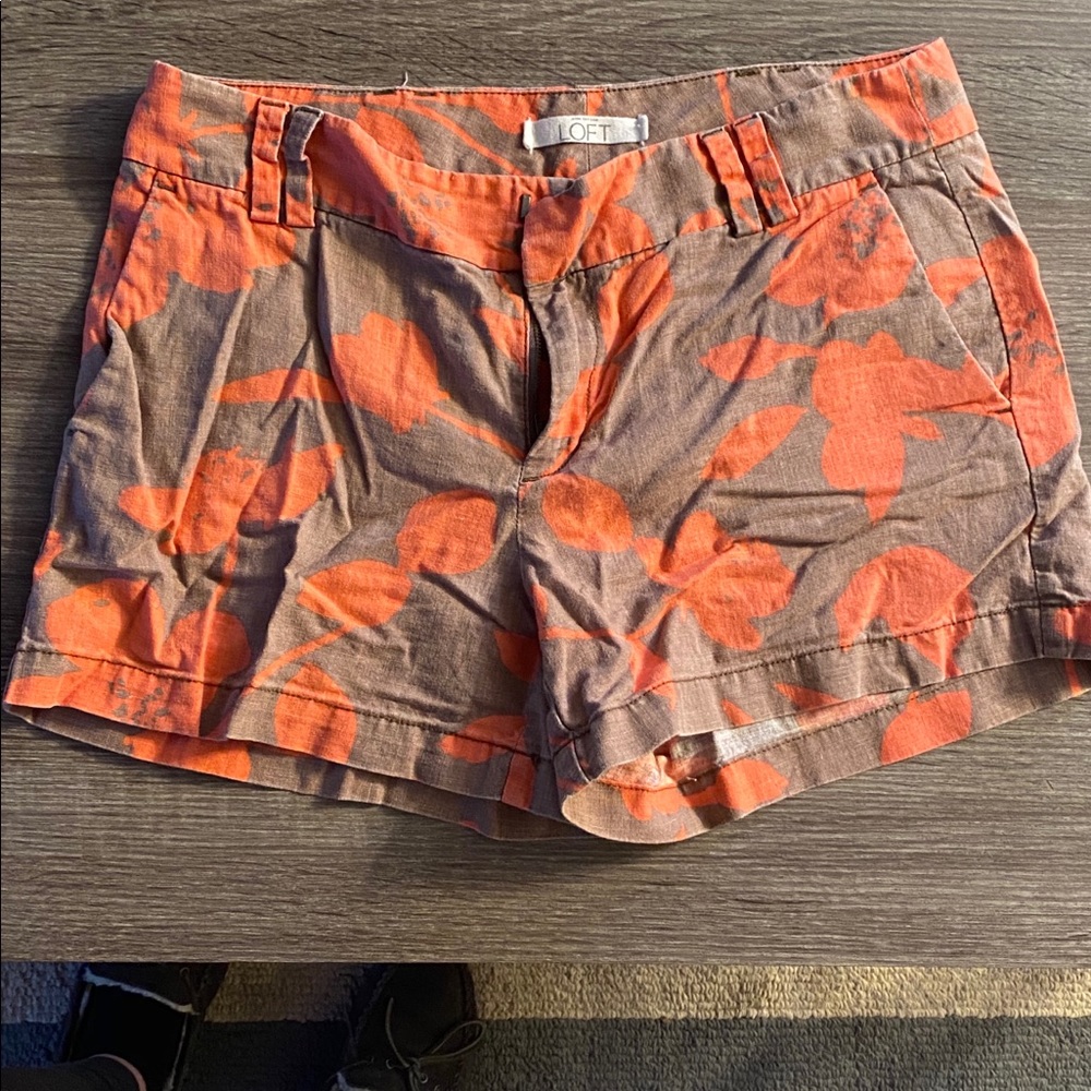 Linen shorts